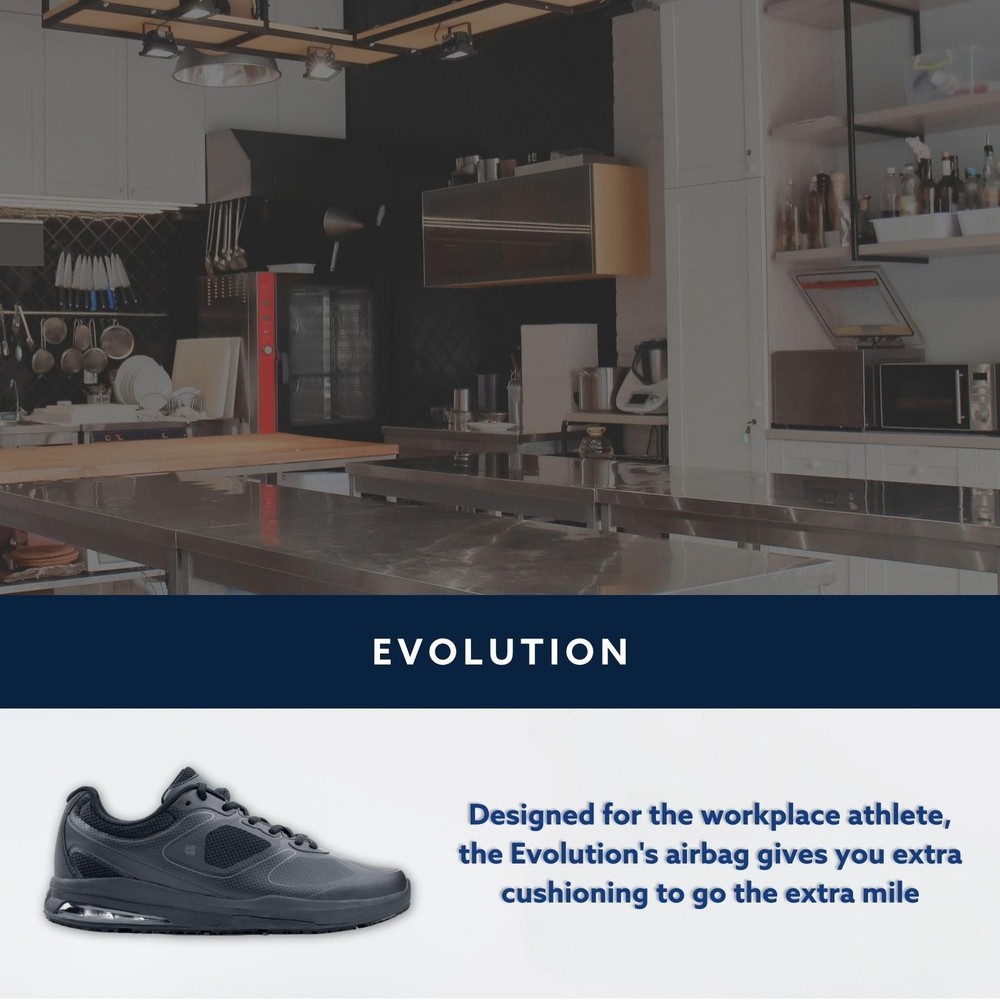 Shoes for Crews Mens Evolution Ii 9 Black