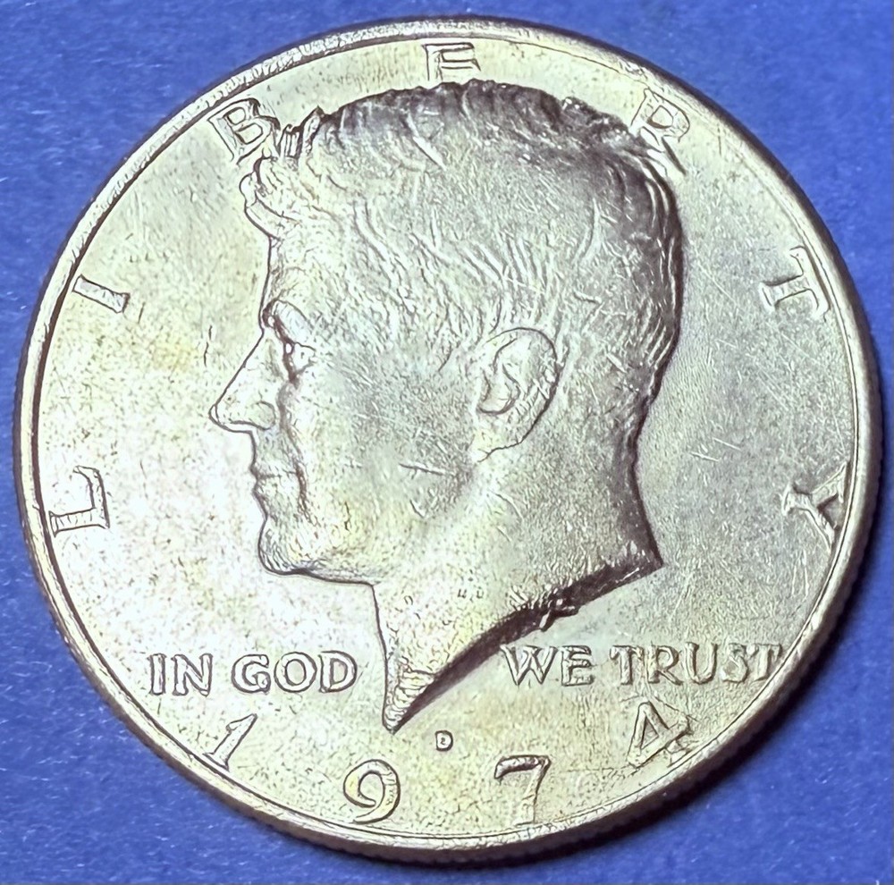 1974-D 50C Kennedy Half Dollar