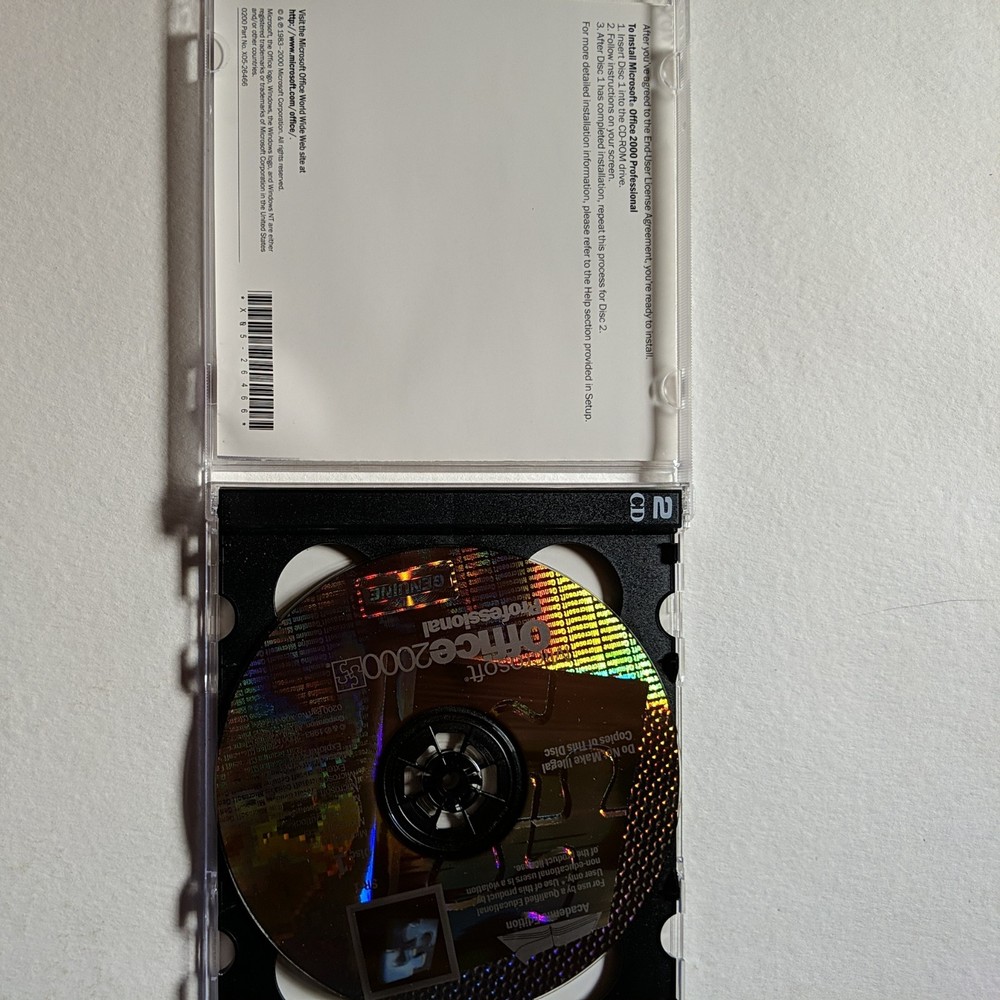 Microsoft Office 2000 Professional Academic Edition