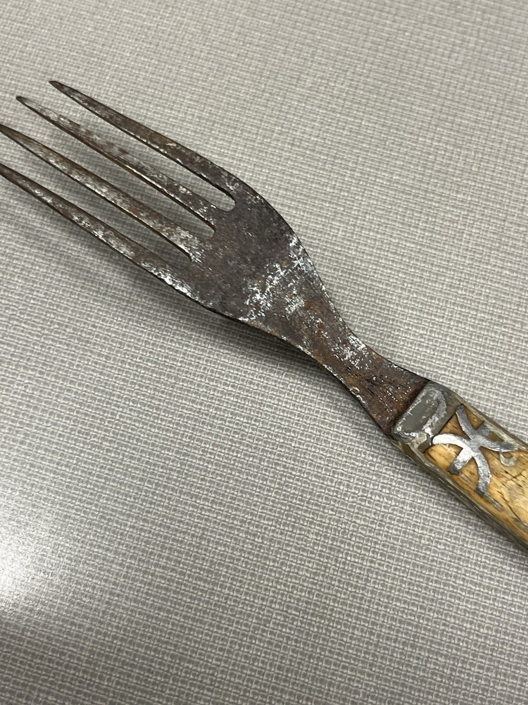 Original WW2 German Silverware Fork Mess Kit Bring Back Trophy