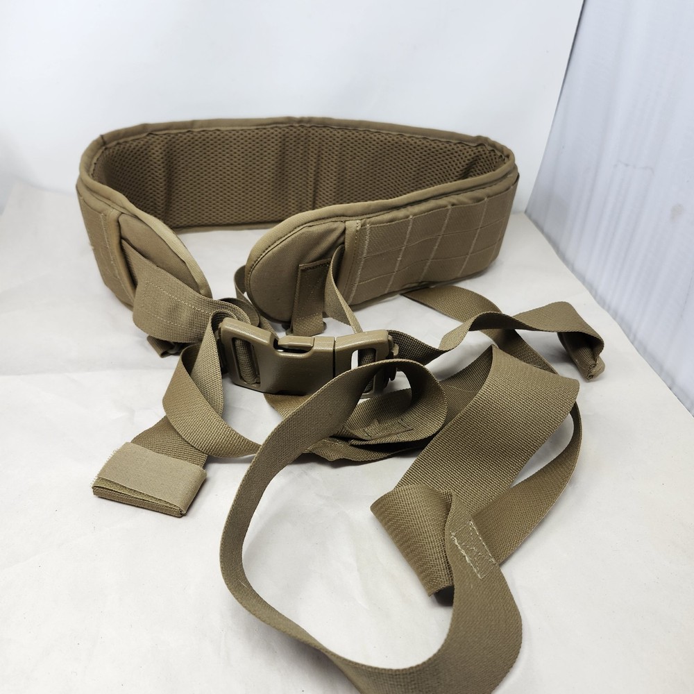 USMC Marine Corps Pack Sub Belt Medium Tactical Belt Coyote Brown Eagle