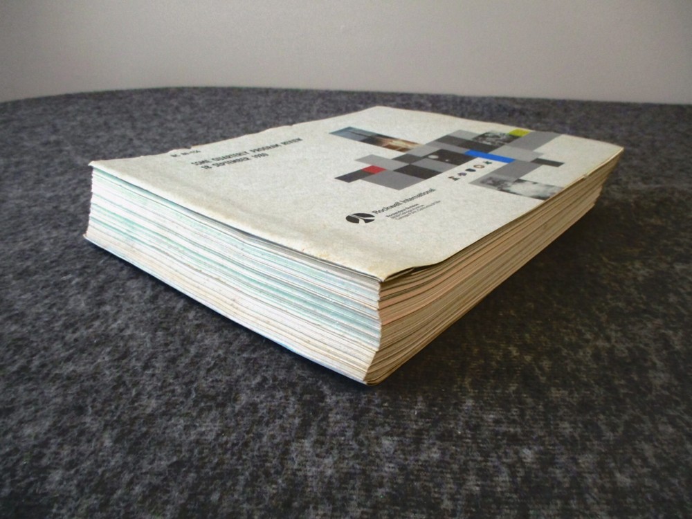 NASA/ROCKETDYNE SPACE SHUTTLE SSME 1980 ENGINE DEVELOPMENT REVIEW+BOOKLET