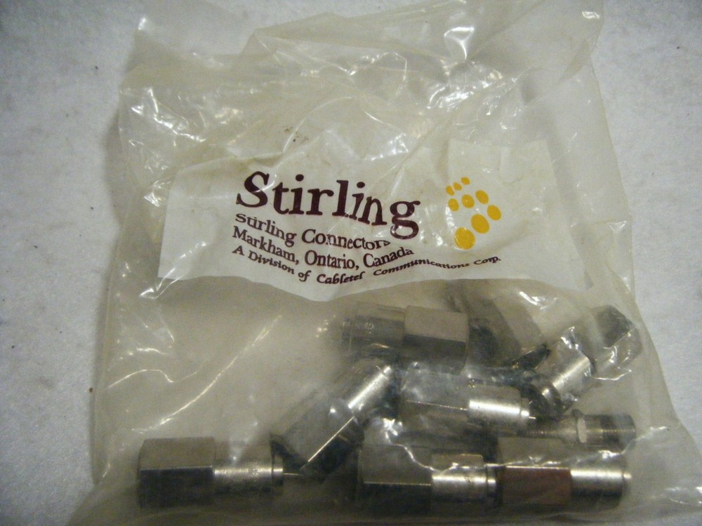 Stirling RG11 Crimper Kit, crimper, stripper, snips, connectors, case