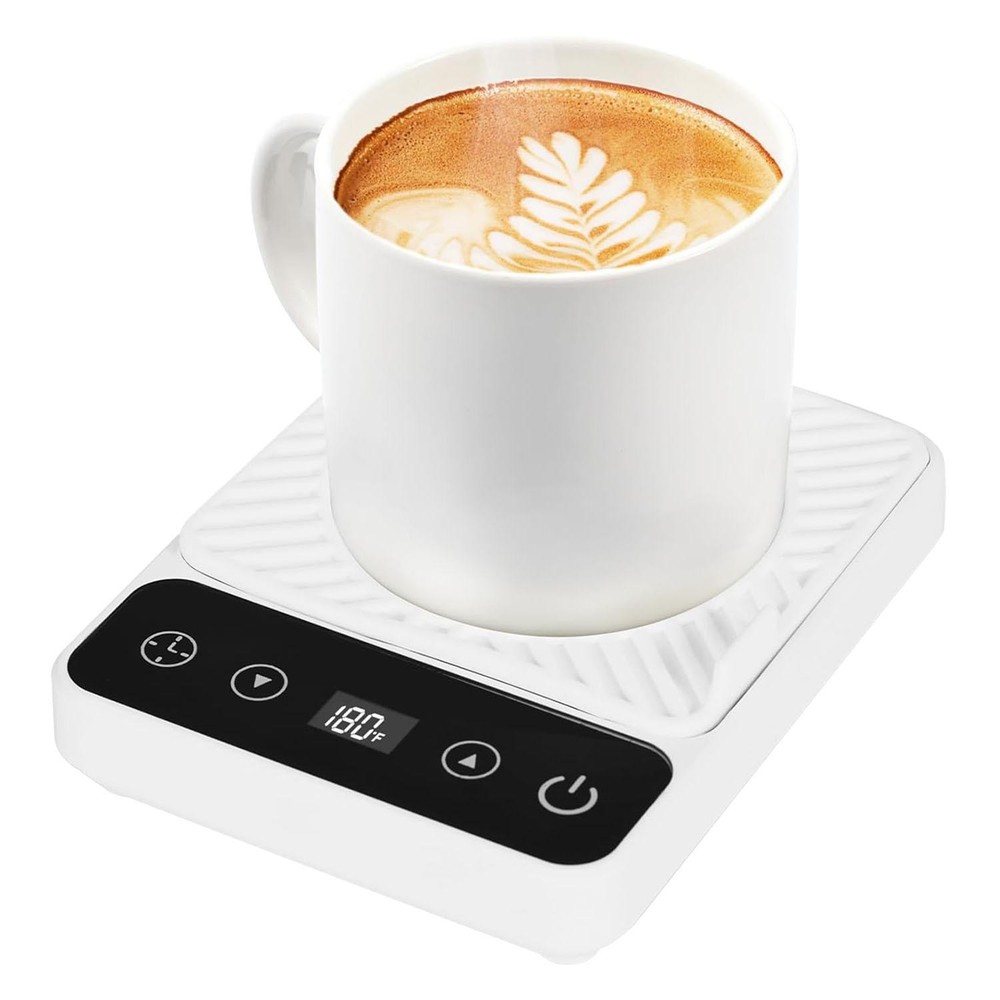 Desktop Electric Mug Warmer Auto Shut Off Timer Setting 6 Temperature Levels Cup