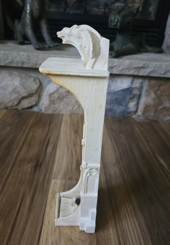 Ceramic Resin Gothic Incense Burner Holder Signed Yancy 96