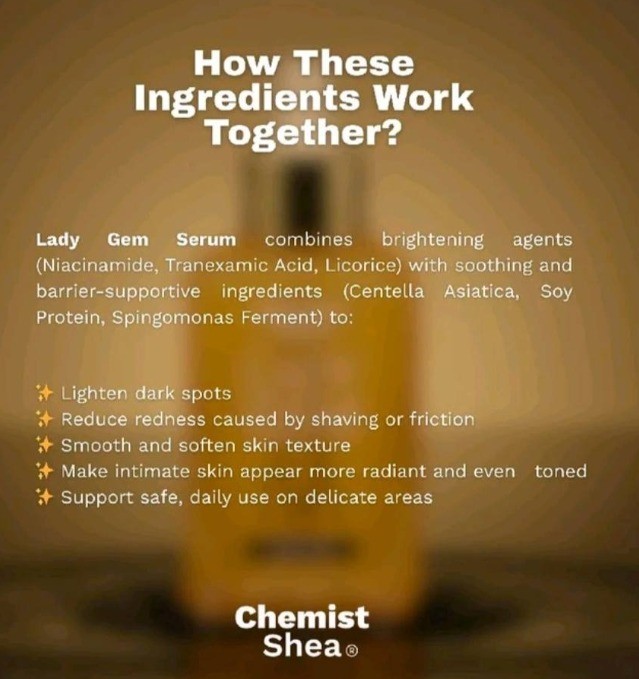 Chemist shea Lady Gem Serum 50 ml