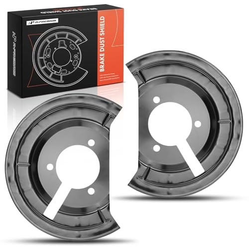 Front Driver and Passenger Brake Dust Shield Compatible Front Left and Right