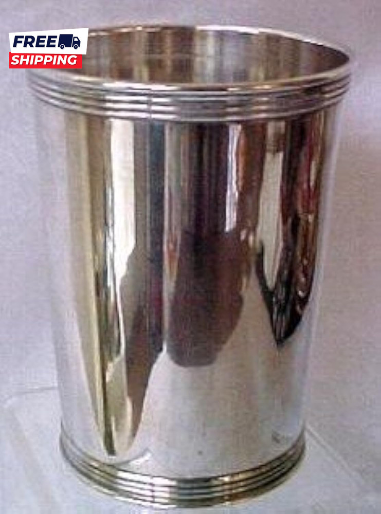 Beaded Silver Mint Julep Cup