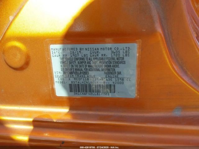 VERSA 2020 Glove Box 4837543