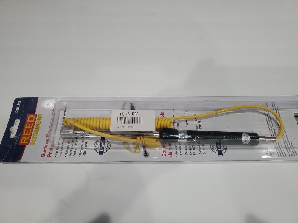 REED Instruments R2920 Type K Surface Probe Tested