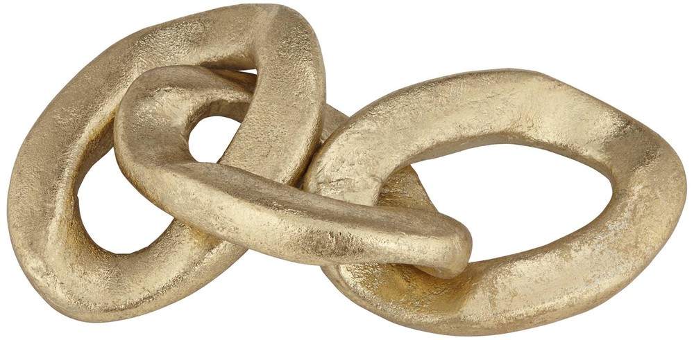 Eternity 12" Gold Finish Chain Decorative Accessory
