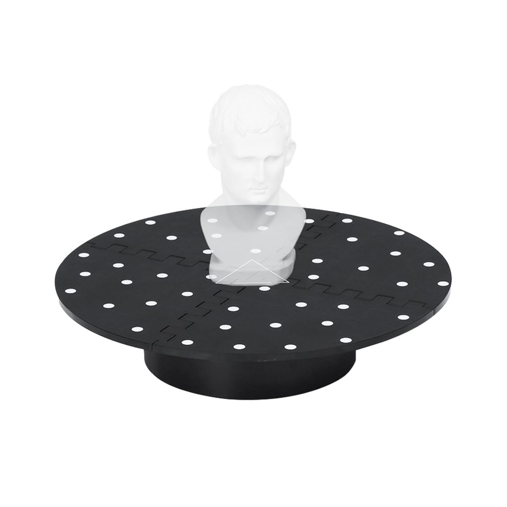 3DScanner Auto Turntable Perfect for Featureless Small Medium Objects, Top Cover
