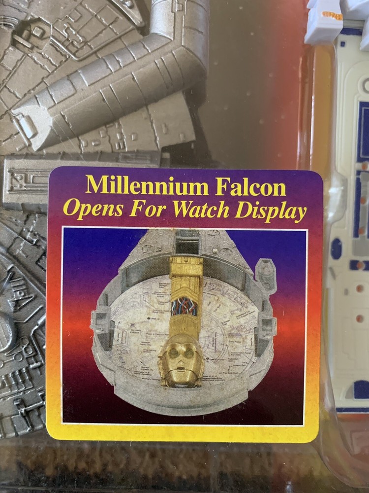 Millenium Watch Case with R2-D2 Watch, Star Wars Collector Timepiece. unopened.