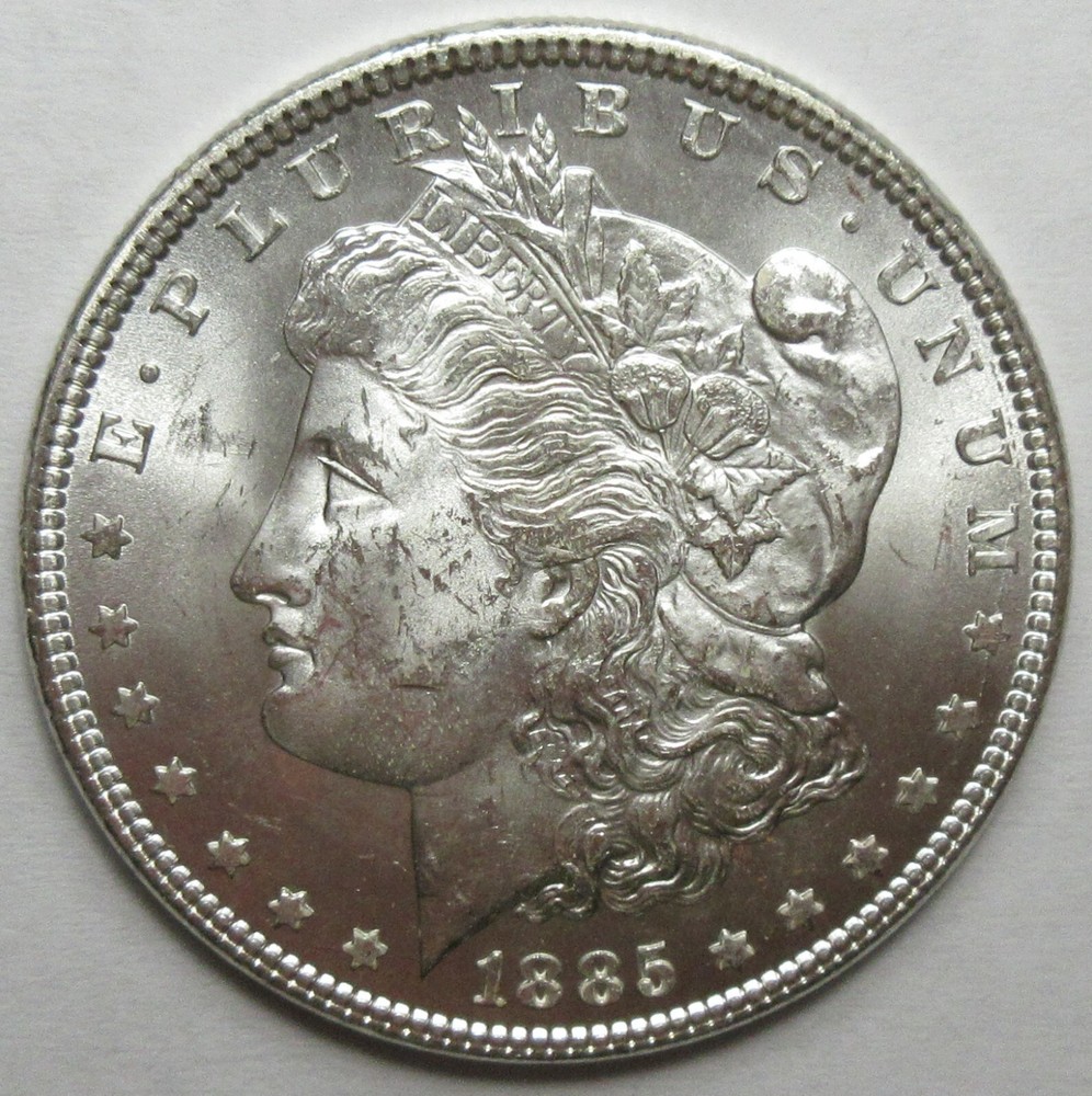1885 Silver Morgan Dollar -Very Choice UNC- (#96L)
