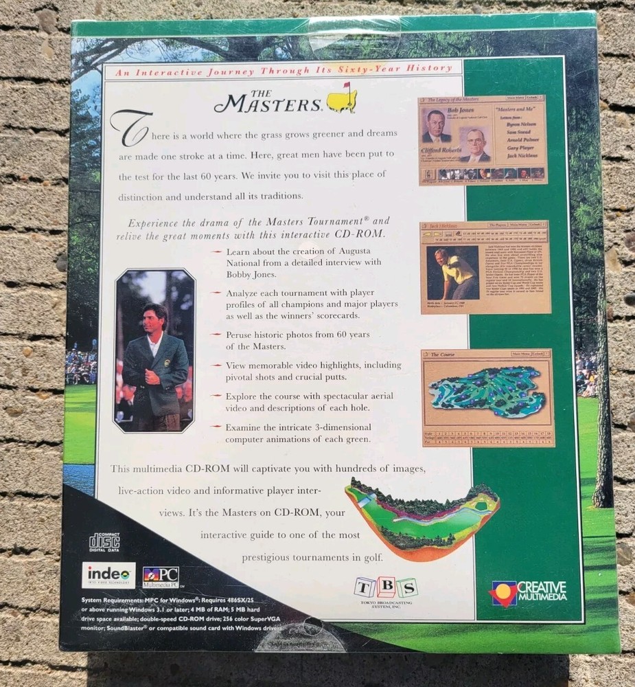 Big Box The Masters An Interactive Journey Through Its Sixty Year History CD ROM