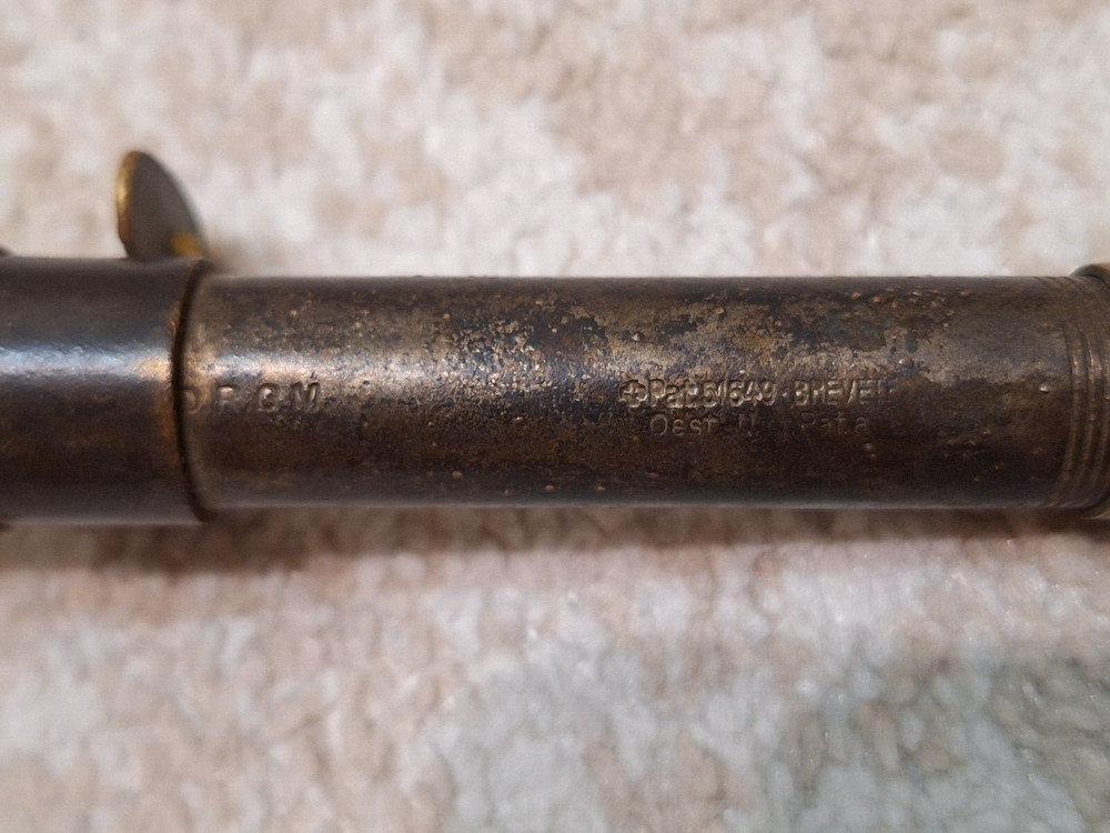 antique soldering iron element patent 51649 WW2
