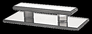 CRL LMPC5 Clear Acrylic Large Stick-On Mirror Pull