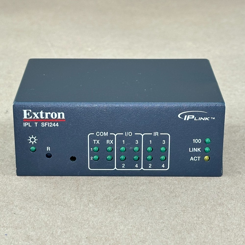 Extron IPL T SFI244 IP Link Ethernet Control Processor – Used