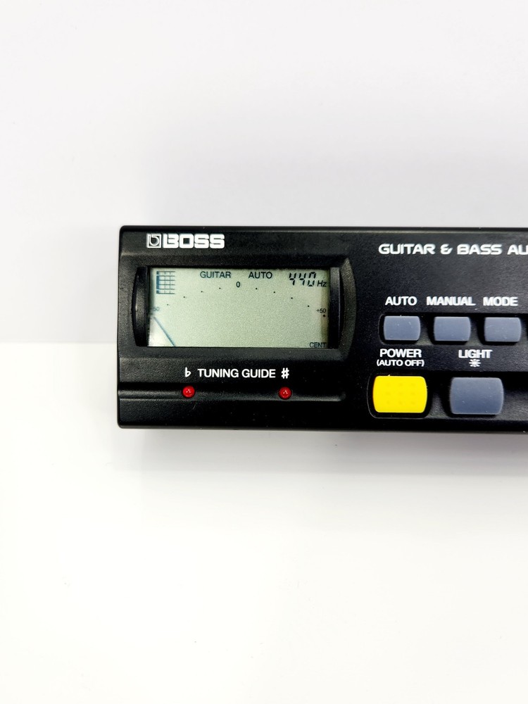 Boss Guitar & Bass Auto Tuner-TU-70 Powers On