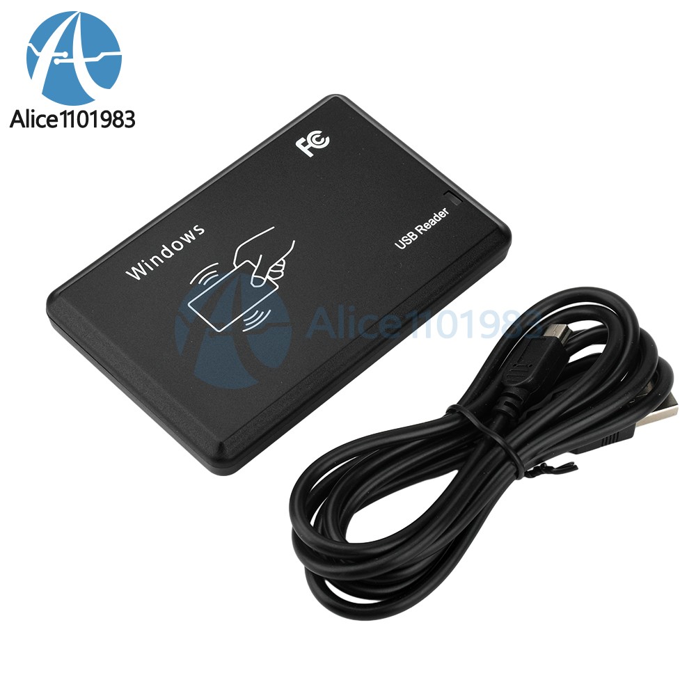 EM4100 125Khz USB RFID Contactless Proximity Sensor Smart ID Card Tag Reader