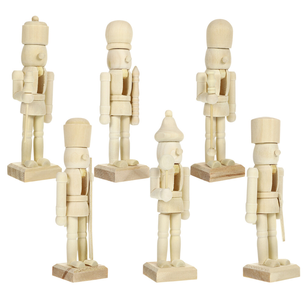 Nutcracker Christmas Decoration Wooden Nutcracker Ornament Nutcracker Figures