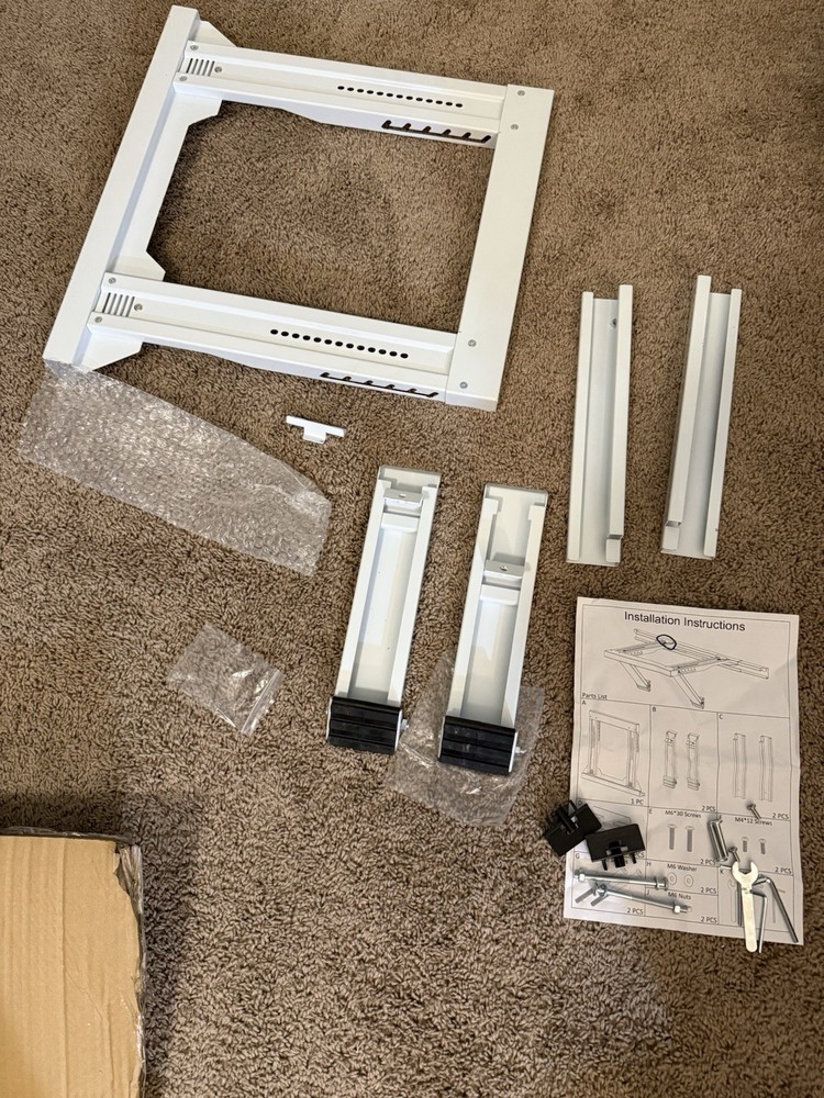 VEVOR Air Conditioner Support Bracket 220 lbs. Load Capacity ASIS READ DESCRIPTI