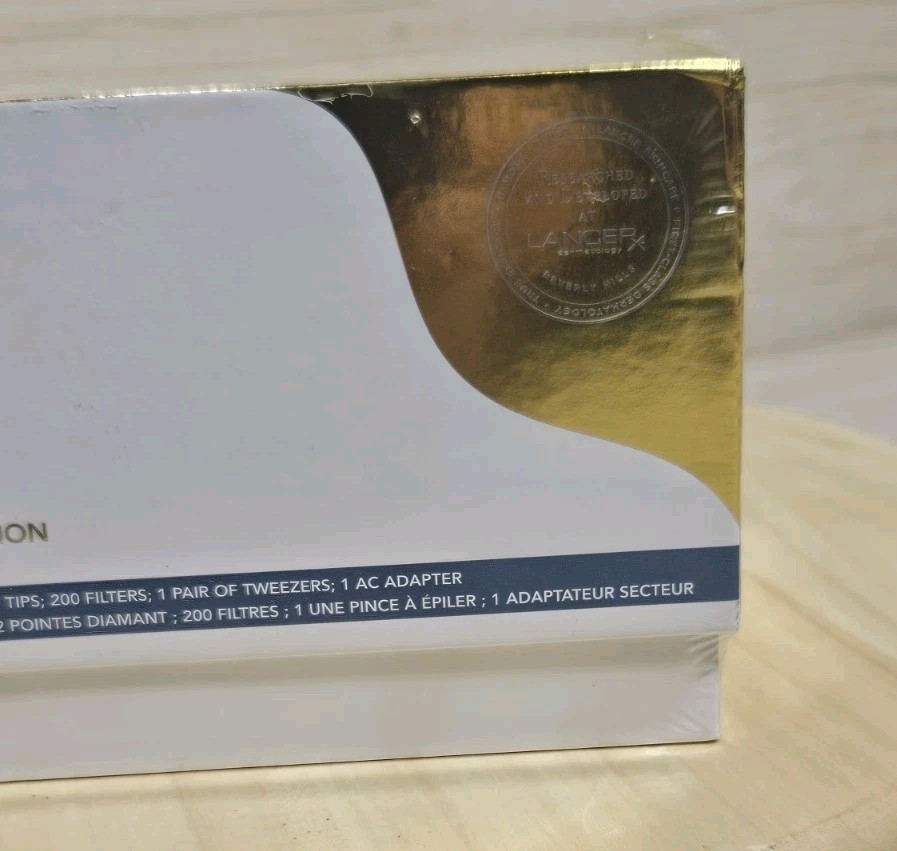 * NEW SEALED * Lancer Pro Polish Microdermabrasion Device Diamond Tip Suction