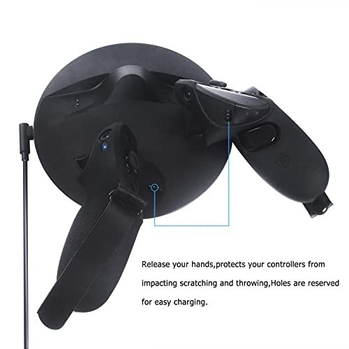 Silicone Grip Cover for VR Headset, Touch Controller Protector with Knuckle Stra