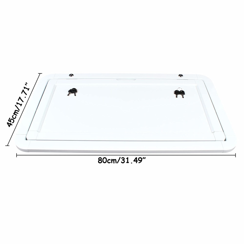 Foldable RV Table 31.5x17.7 Wall Mounted Lockable Hanging Table Kit