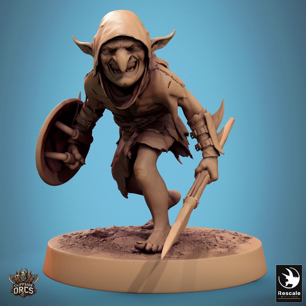 Goblins by Rescale Miniatures | D&D | DnD | Pathfinder | Print on Demand
