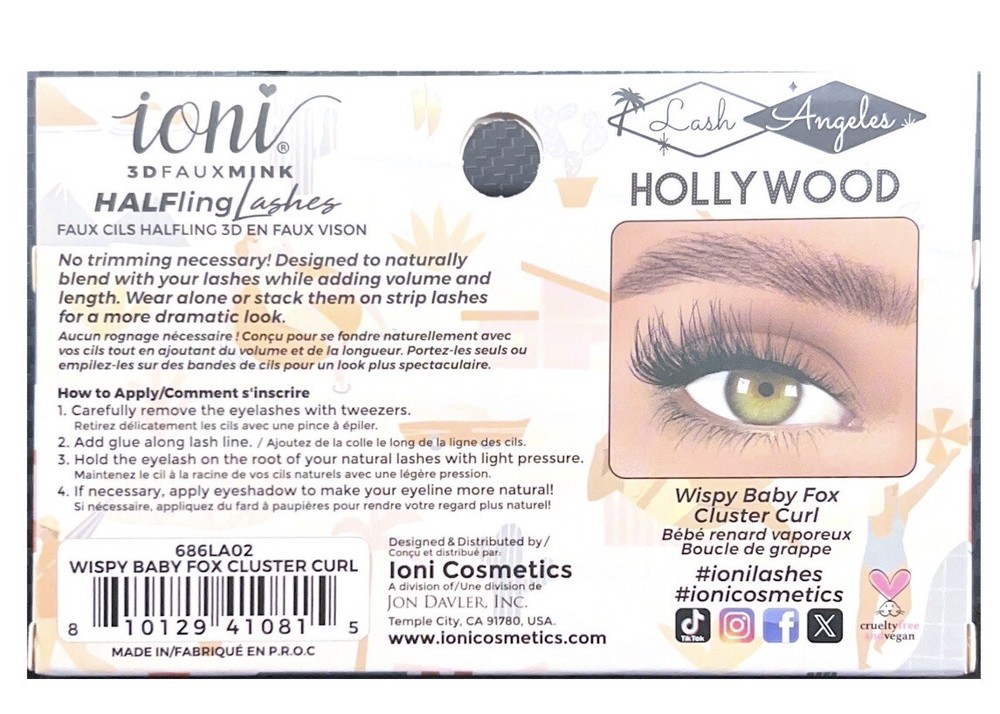 3D MINK EYE LASHES HOLLYWOOD