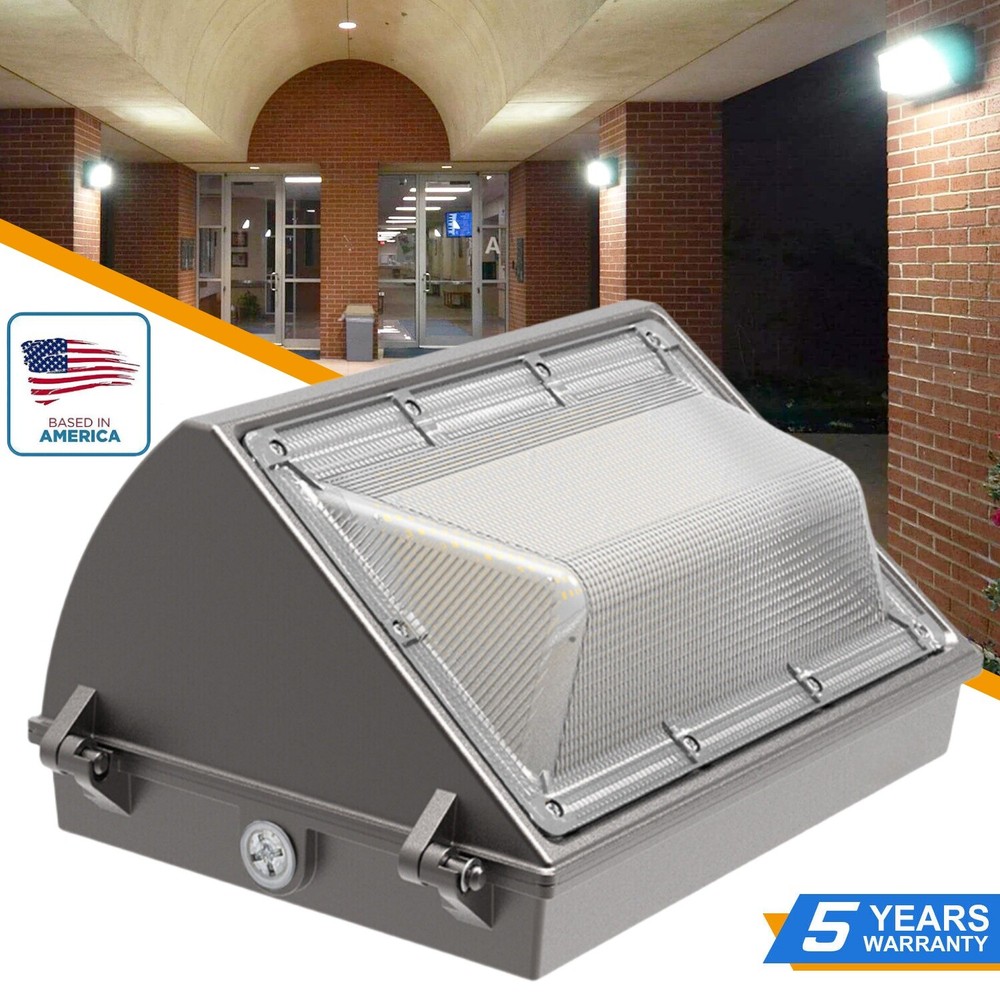 150W Led Wall Pack Light Outdoor Dusk to Dawn Commercial Industrial Security