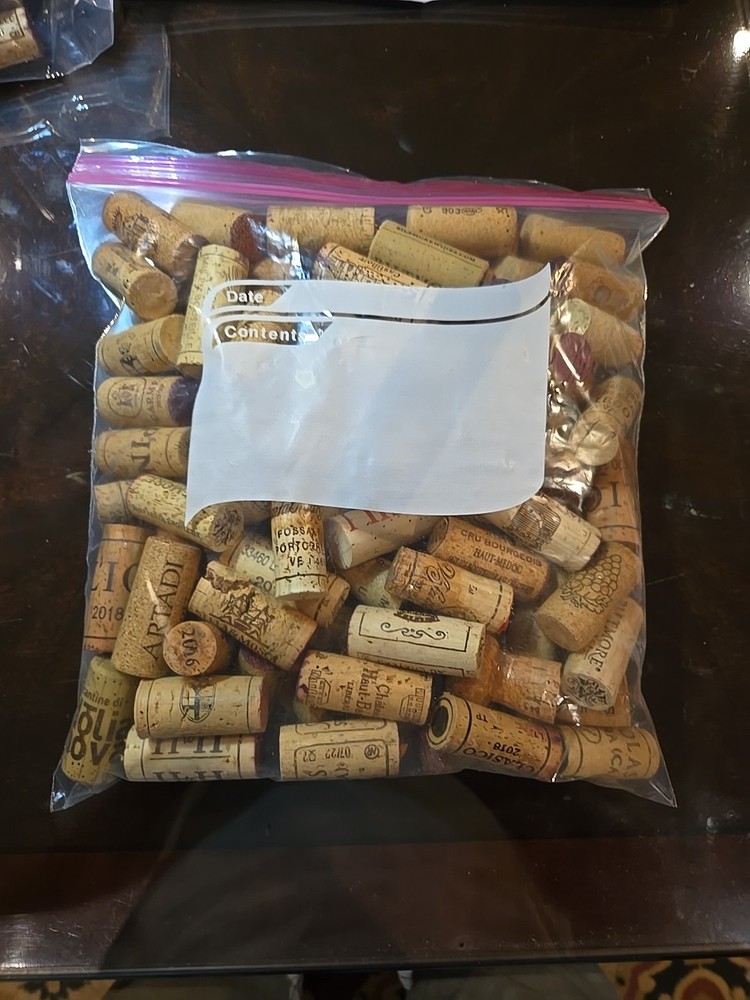 Lot Of 100 Used Wine Corks