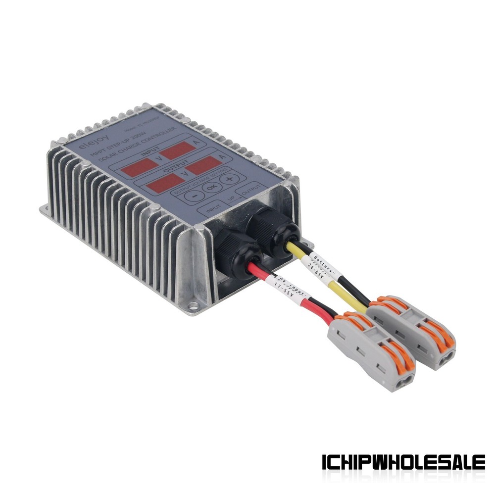 EL-MU200SP MPPT Step-up Solar Charge Controller 200W PV Input for 24-85V Voltage