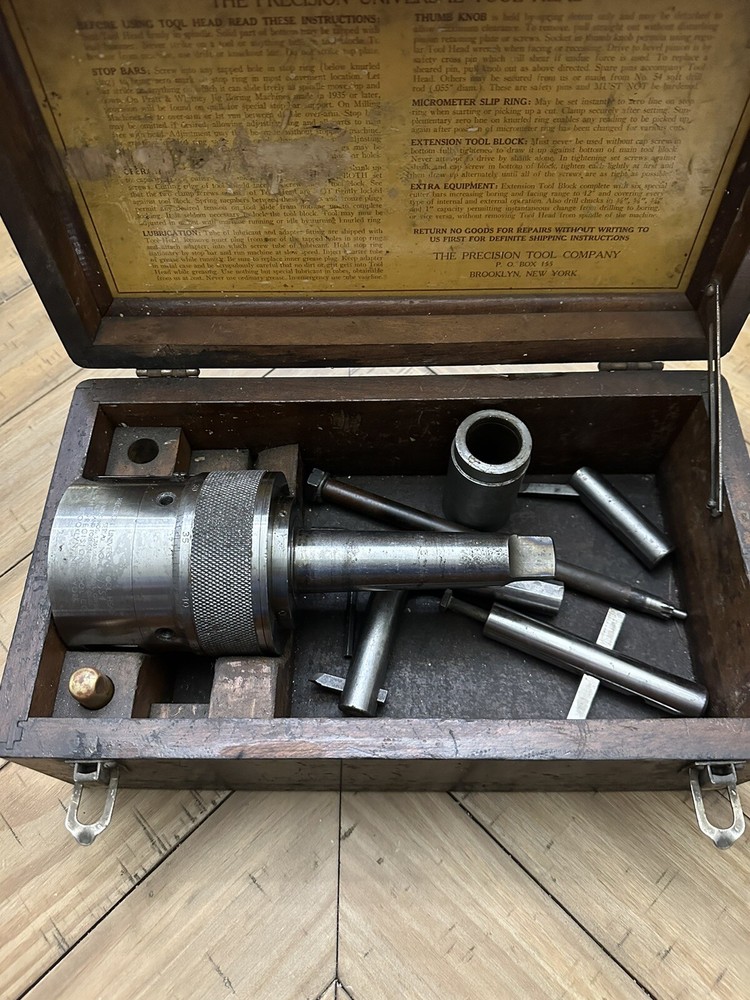 Universal Boring head 3 1/2" dia The Precision Tool Co. Brooklyn NY