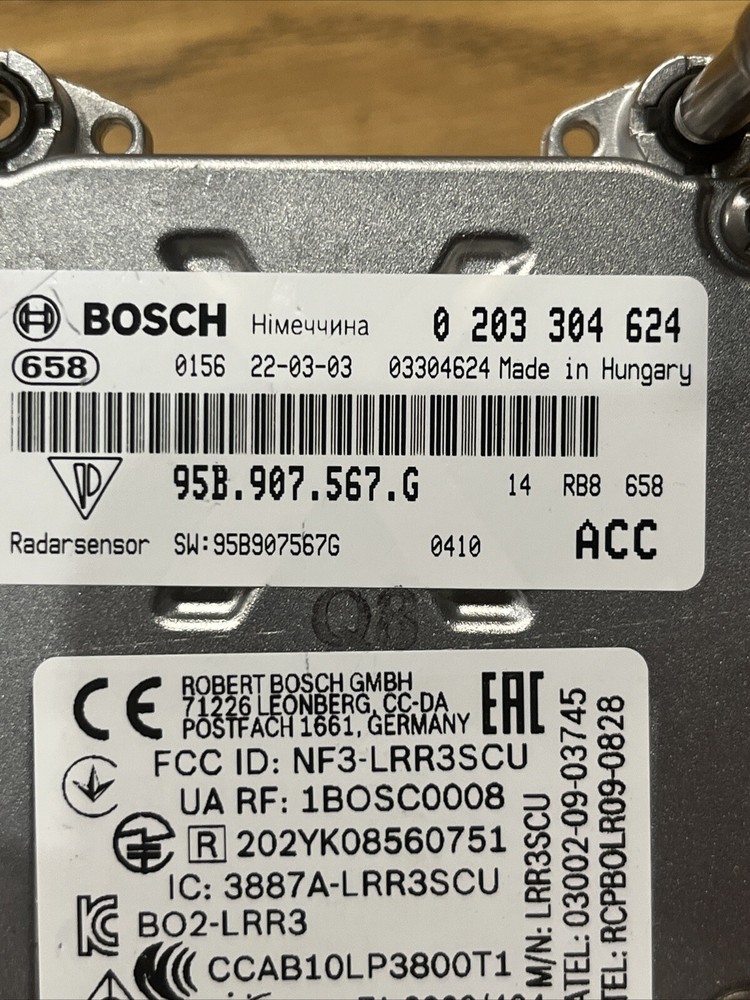 Bosch 02030304624 Radar Sensor