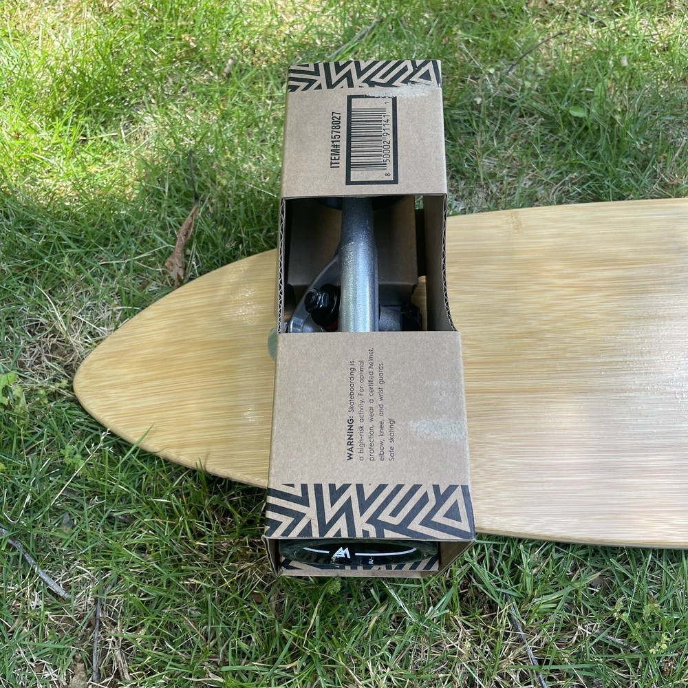 Magneto 44 inch Kicktail Cruiser Longboard Skateboard