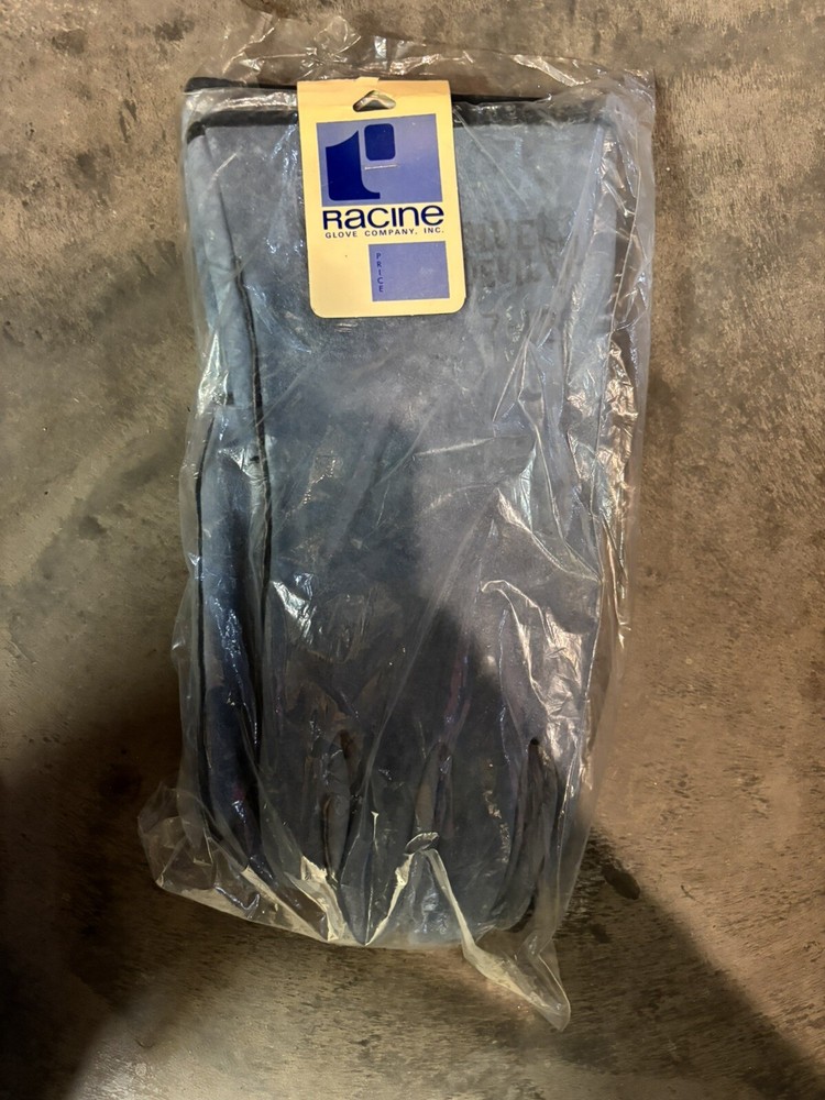 Racine Welding Gloves Blue Devil Cow Leather New In Package size 7-12.