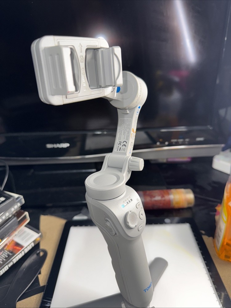 Gimbal Stabilizer for Smartphone, iPhone Gimbal w/Focus Wheel Face/Object …..