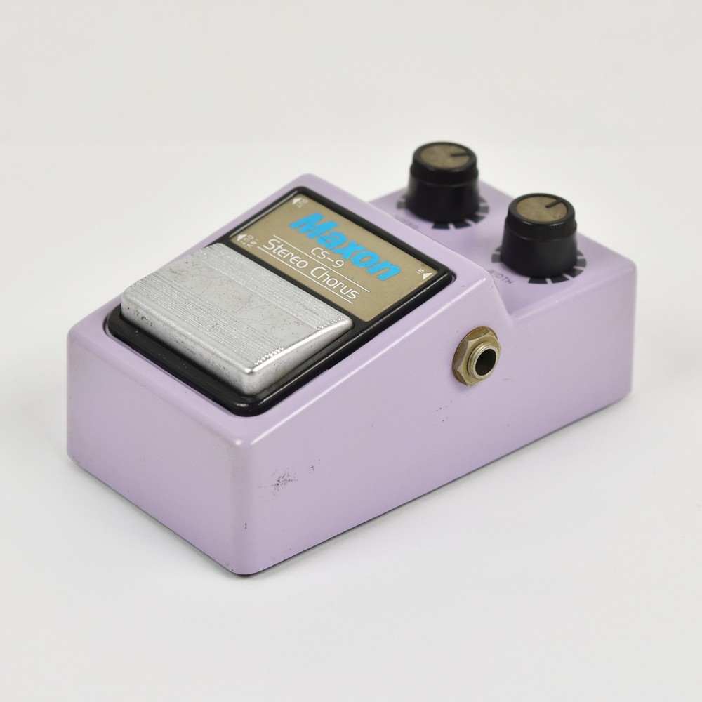 Maxon CS 9 Stereo Chorus Pedal 3654 Tested & Works