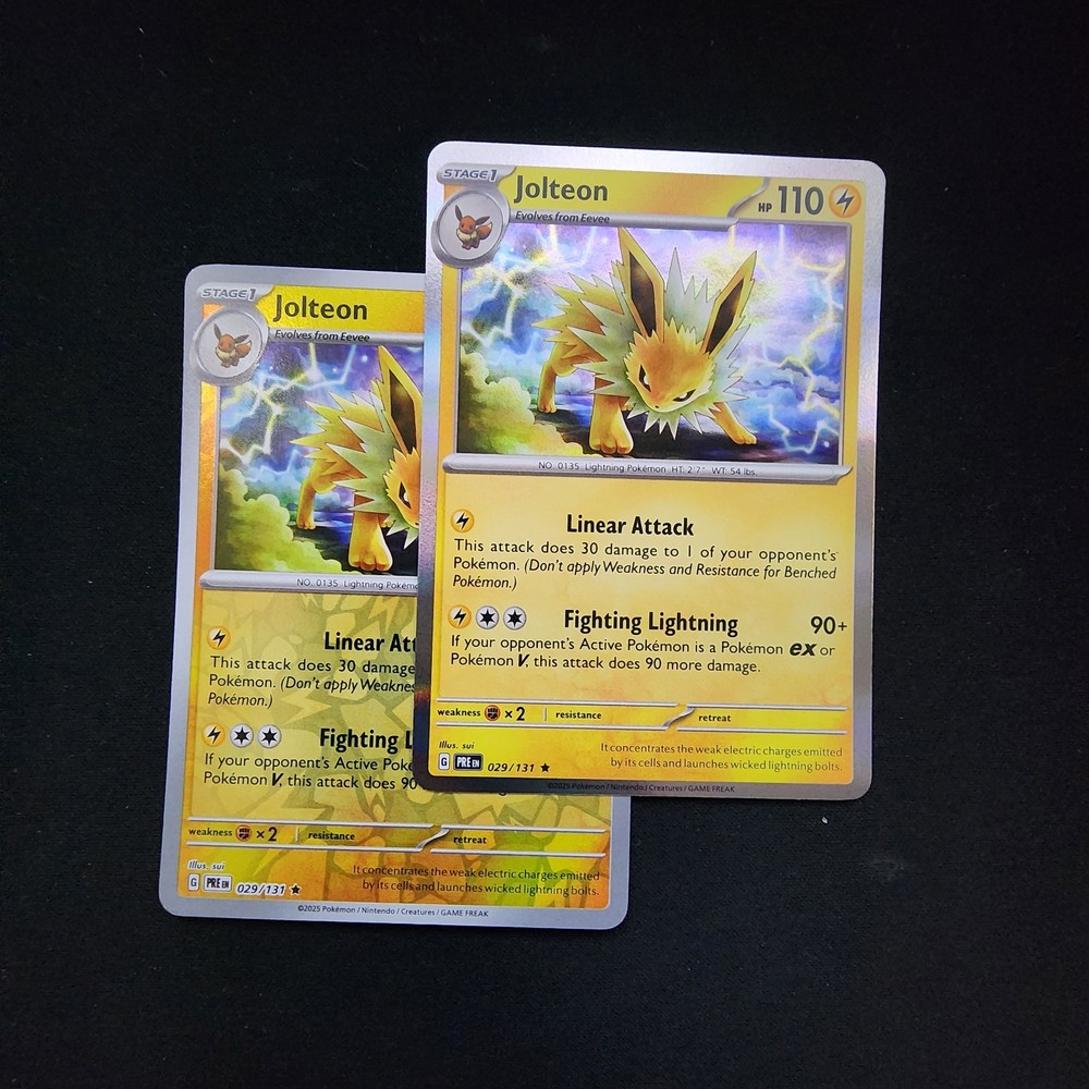 Pokemon Prismatic Evolutions Complete Holo & Reverse Holo Set Bundle x121 Cards