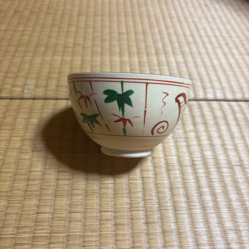 Tea Utensils leaf pattern