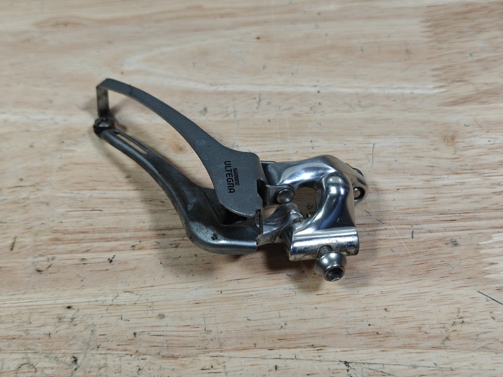 Shimano Ultegra FD-6500 Front Braze-On 2x Double Bottom Pull Derailleur