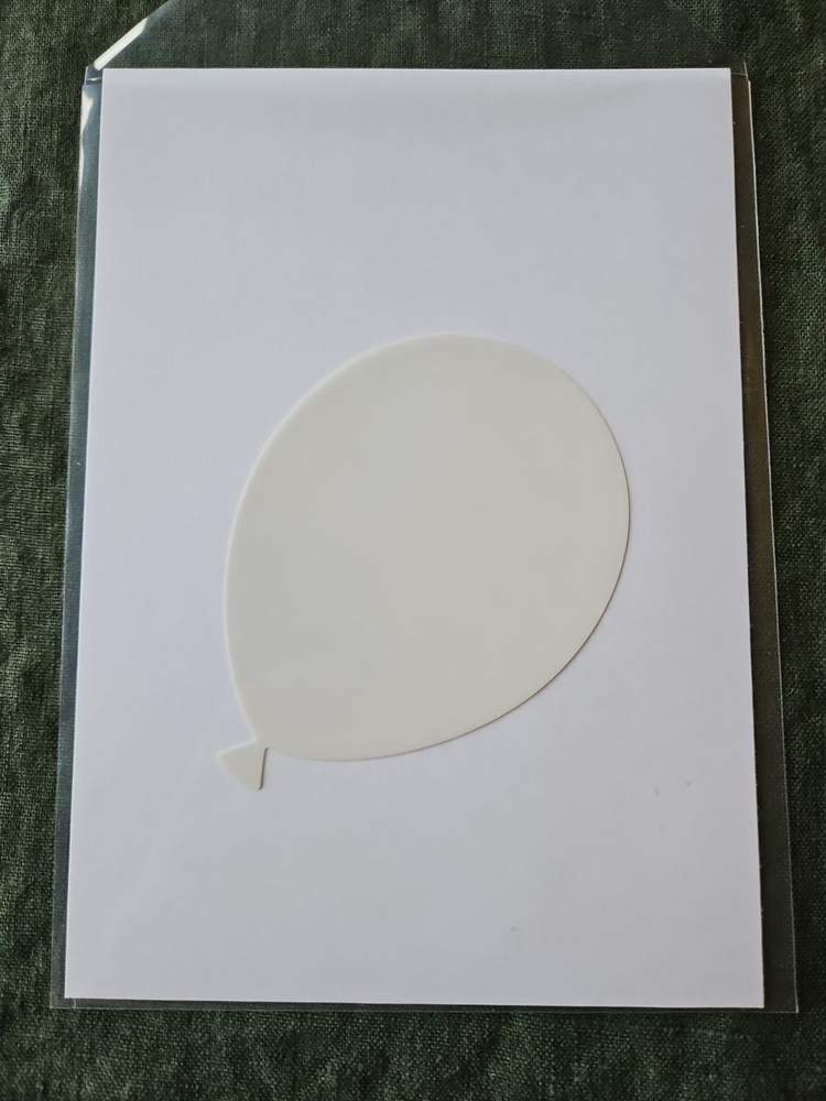 My Favorite Things Big Balloon Stencil