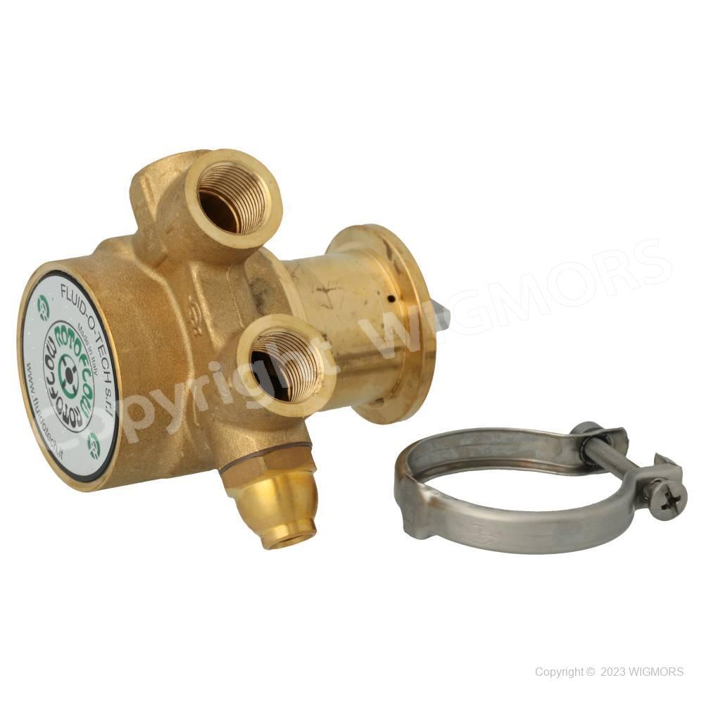 Rotoflow Compact vane pump Rotary vane pump Fluid-o-Tech PO201V 3/8"