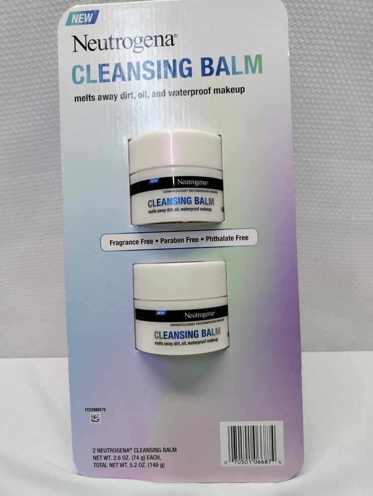 Neutrogena Makeup Melting Cleansing Balm, 2.6 Ounce (2 Pack)