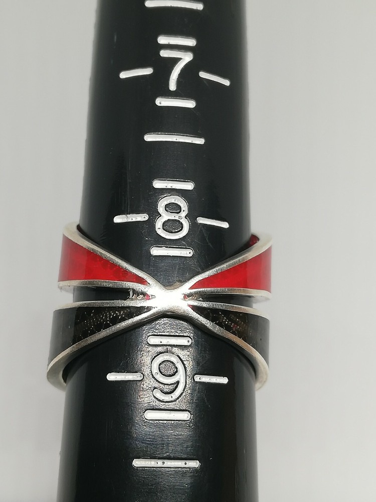 .925 Solid Silver Cocktail Party Ring New.