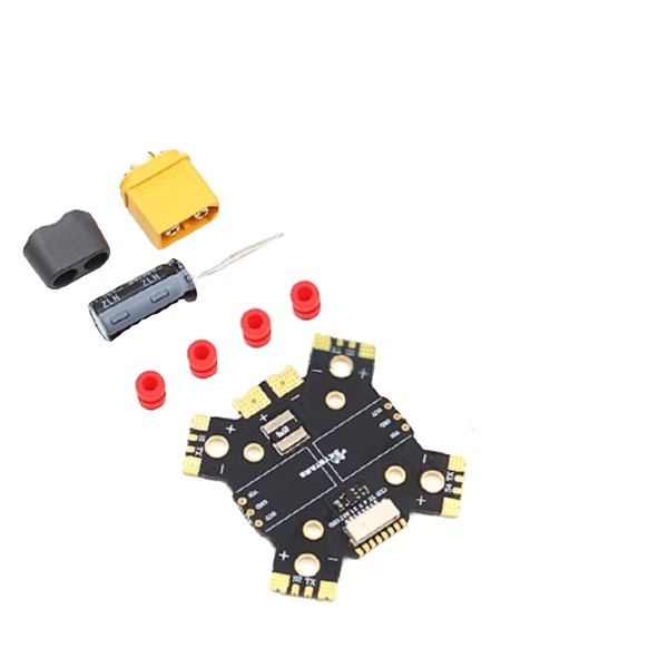 Dual Hole With Ammeter PDB Distributor Board With XT60 Plug New