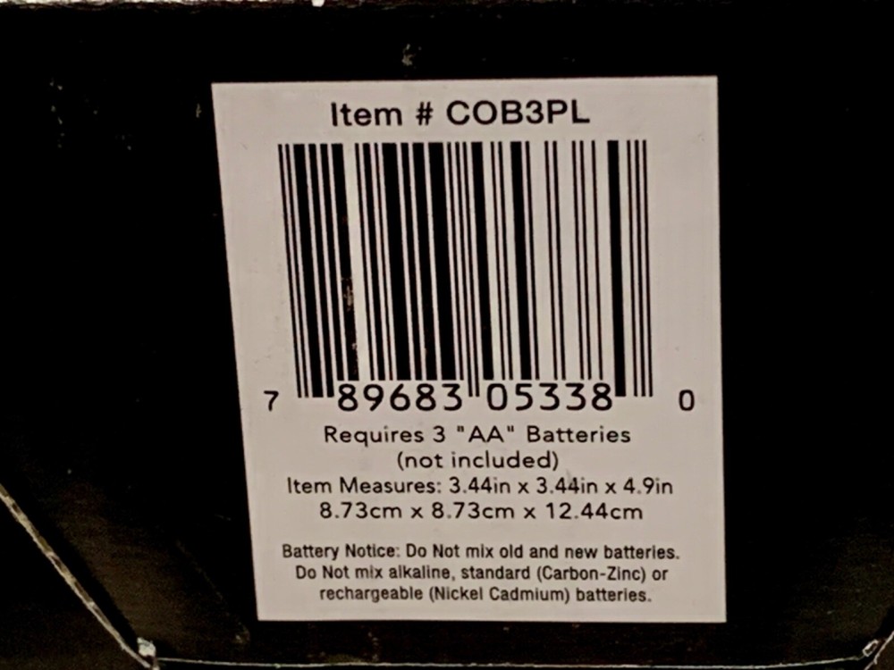 Securebrite Pop Up Lantern COB Light - Pull Up ON / Push Down OFF