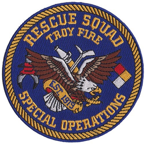 Troy, NY Special Operations Rescue Squad  Fire Patch NEW